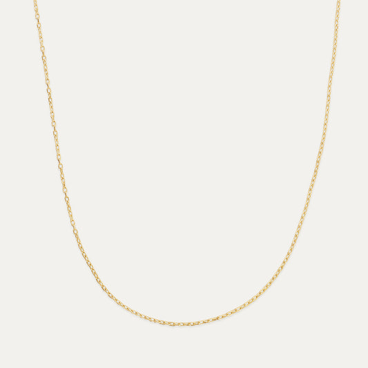 Essential Chain Necklace in Yellow Gold