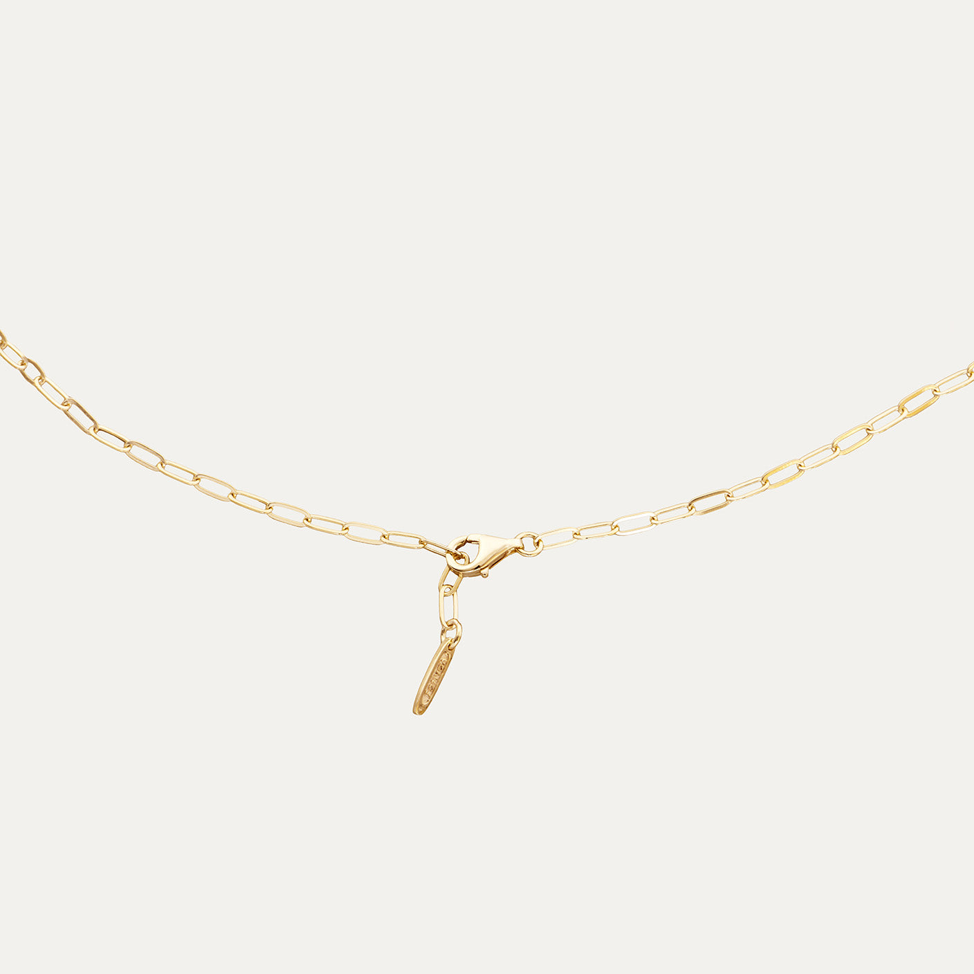 Boyfriend Chain Necklace in Yellow Gold