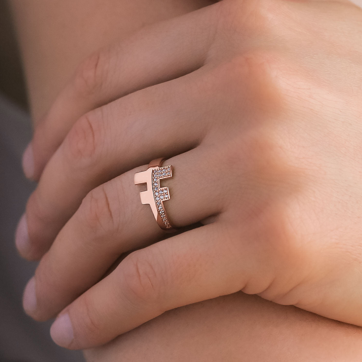 Fae Ring in Rose Gold