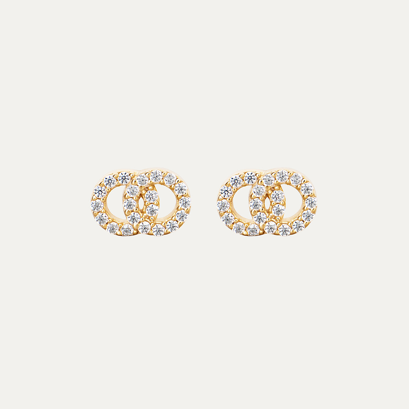 Gia Earrings in Yellow Gold