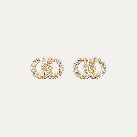 Gia Earrings in Yellow Gold