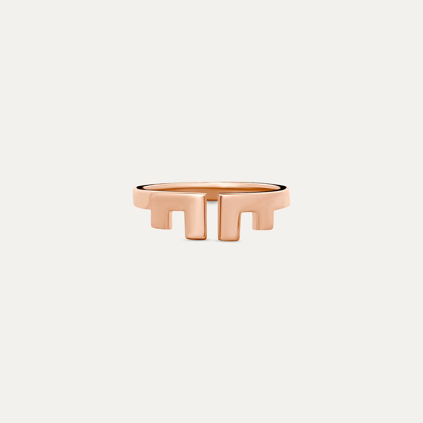 Crown Ring in Rose Gold