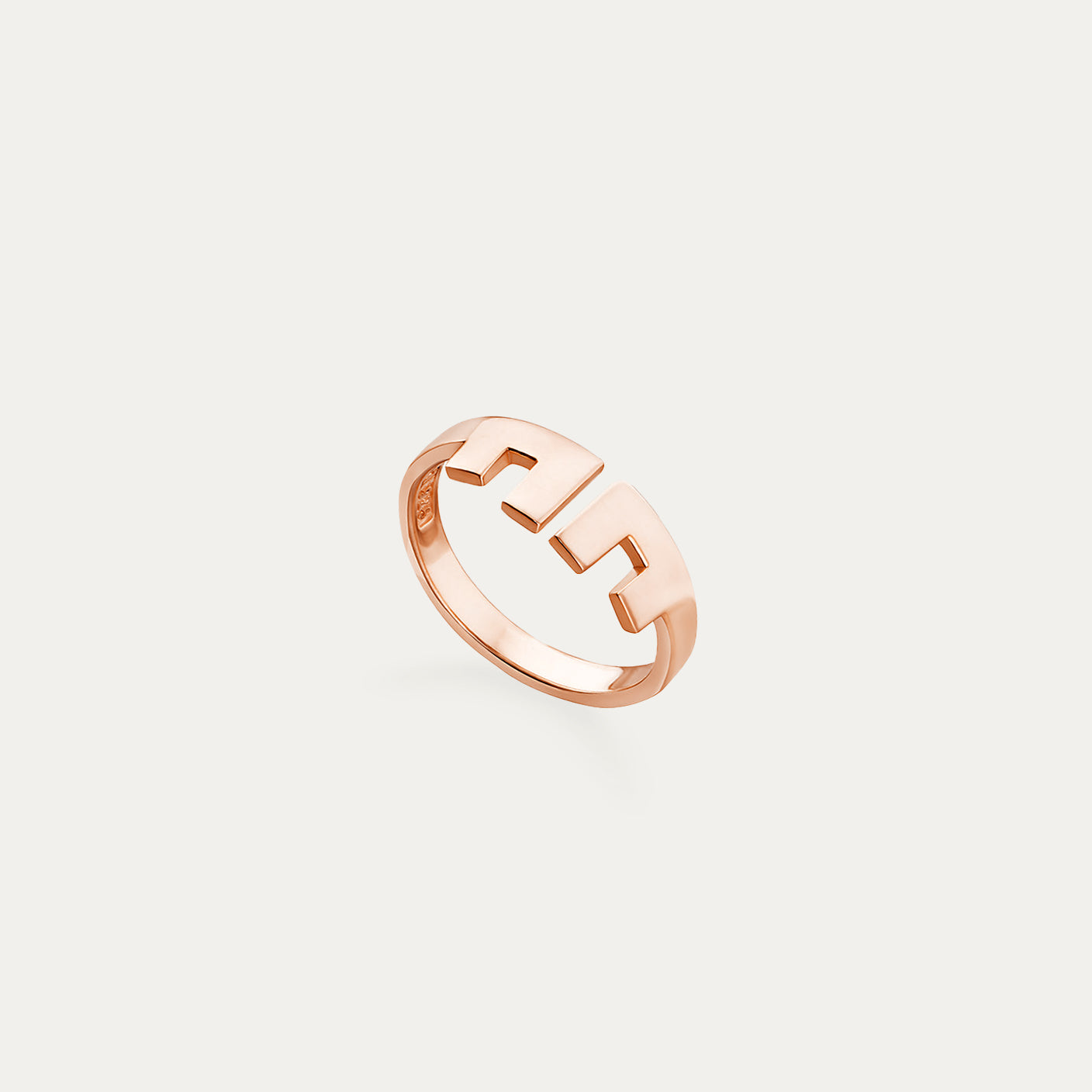 Crown Ring in Rose Gold