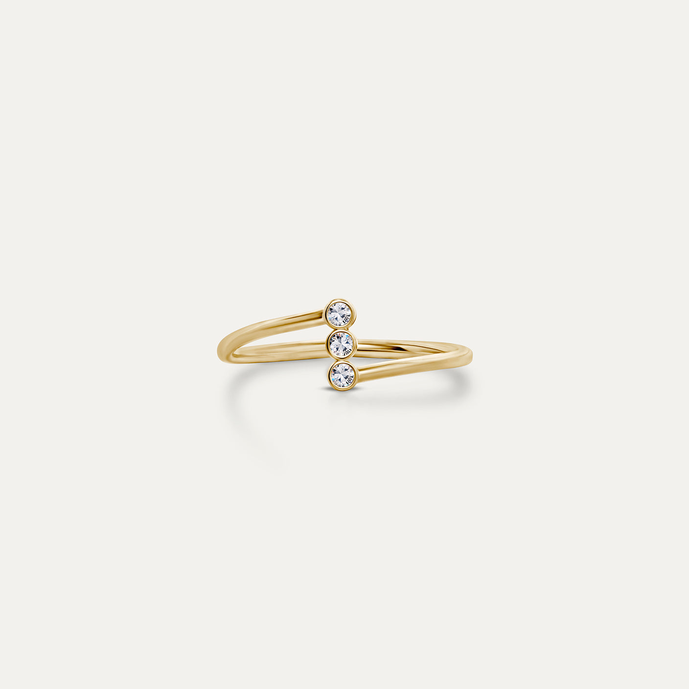 Tréo Ring in Yellow Gold